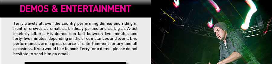 Terry Adams BMX - Demos & Entertainment